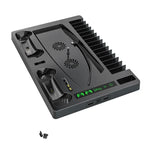 iplay pour PS5 - Base de refroidissement avec support de chargement et porte-disques, HBP-271