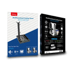iplay pour PS5 - Base de refroidissement avec support de chargement et porte-disques, HBP-271