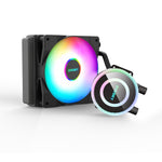 Ventilateur CPU refroidisseur d'eau EVESKY ventilateur RGB radiateur liquide intégré, 120 mm coloré, 120 mm RGB, 240 mm, 360 mm
