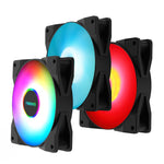 Ventilateur CPU refroidisseur d'eau EVESKY ventilateur RGB radiateur liquide intégré, 120 mm coloré, 120 mm RGB, 240 mm, 360 mm