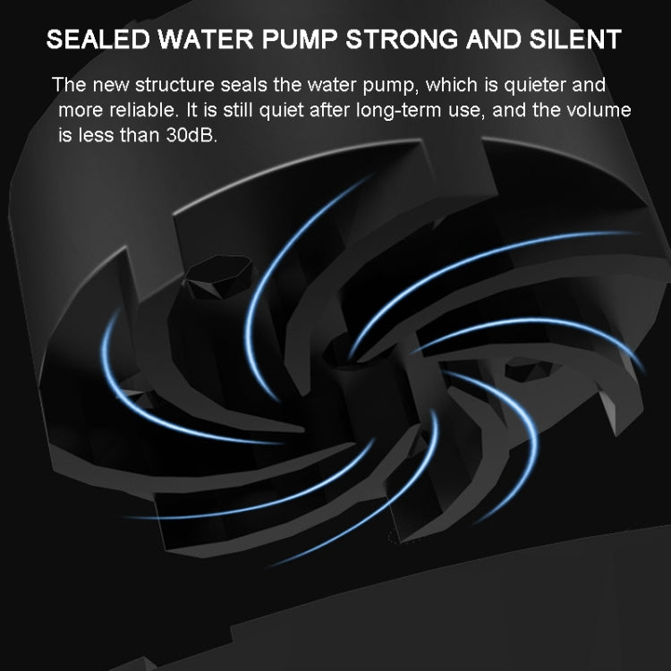 Ventilateur CPU refroidisseur d'eau EVESKY ventilateur RGB radiateur liquide intégré, 120 mm coloré, 120 mm RGB, 240 mm, 360 mm
