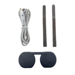 iplay pour PSVR2 Câble de charge TYPE-C + Housse de lunettes + Attache de câble, HBP-509