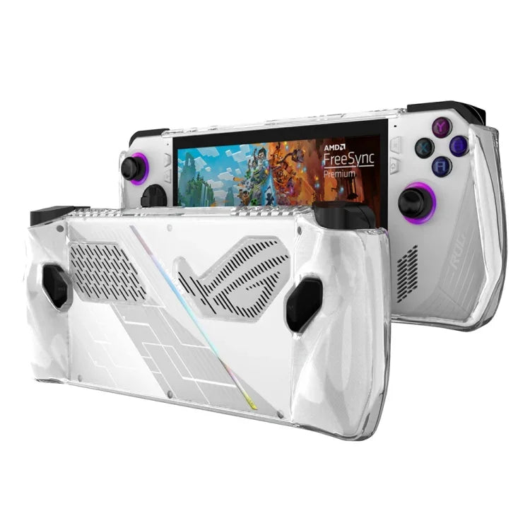 Étui de protection souple tout-en-un en TPU transparent pour console de jeux ASUS ROG Ally