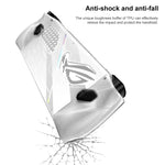Étui de protection souple tout-en-un en TPU transparent pour console de jeux ASUS ROG Ally