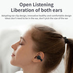 Écouteurs Bluetooth avec son stéréo externe, sans blesser l'oreille, modèle professionnel et sportif, YX03 (Noir), YX03 (Blanc), YX03 (Rose), YX03 (Gris)