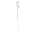 Cuillère en acier inoxydable 304 de 15 cm, cuillère à café à tête carrée, cuillère à mélanger à long manche, couleur acier inoxydable, or titane, or rose, noir titane, bleu, violet