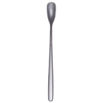 Cuillère en acier inoxydable 304 de 15 cm, cuillère à café à tête carrée, cuillère à mélanger à long manche, couleur acier inoxydable, or titane, or rose, noir titane, bleu, violet