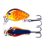 Leurre flottant HENGJIA 2,5 cm 1,5 g, petit objet micro 3D imprimé Luya