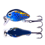 Leurre flottant HENGJIA 2,5 cm 1,5 g, petit objet micro 3D imprimé Luya