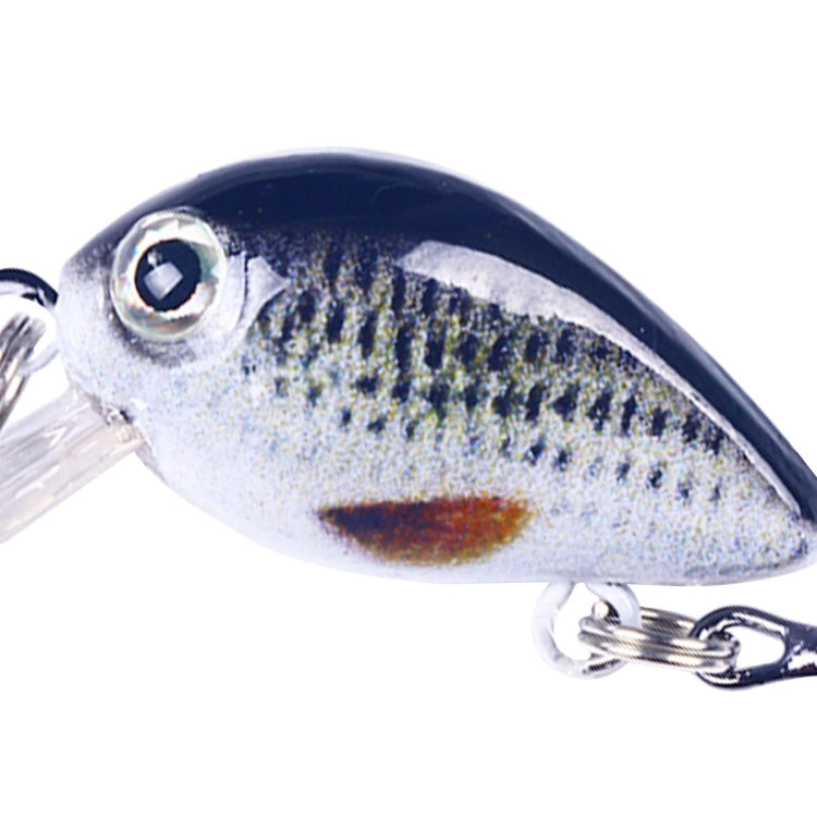 Leurre flottant HENGJIA 2,5 cm 1,5 g, petit objet micro 3D imprimé Luya
