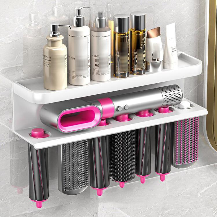 Pour Dyson Airwrap Support mural de rangement, Type A Or Noir, Type B Or Noir, Type A Noir, Type B Noir, Type C Rabattable, Type C Relevable