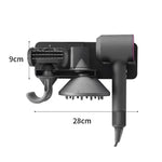 Pour support de sèche-cheveux Dyson, rangement mural pour salle de bain, modèle amélioré