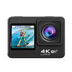 Caméra de sport extérieure étanche WIFI couleur double écran vidéo HD 4K, Q60AR