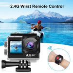 Caméra de sport extérieure étanche WIFI couleur double écran vidéo HD 4K, Q60AR