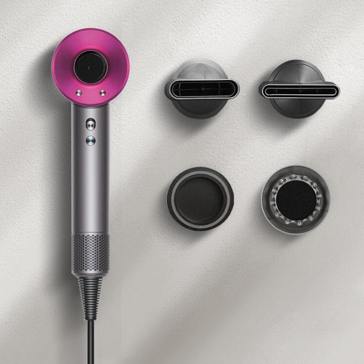 Support de rangement mural magnétique sans poinçon pour sèche-cheveux, pour sèche-cheveux Dyson, pour buse de sèche-cheveux Dyson
