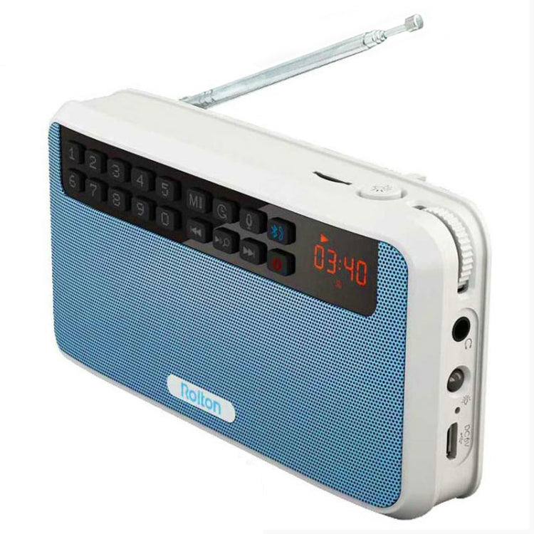 Rolton E500 Enceinte Bluetooth 2.1 Canaux Microphone Intégré Support Radio FM