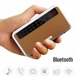 Rolton E500 Enceinte Bluetooth 2.1 Canaux Microphone Intégré Support Radio FM