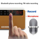 Rolton E500 Enceinte Bluetooth 2.1 Canaux Microphone Intégré Support Radio FM