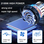 Séchoir pour chien 2100W, vitesse réglable en continu, séchoir à poils pour animaux de compagnie, souffleur d'eau pour animaux, prise britannique 220V, prise européenne 220V, prise australienne 220V, prise américaine 110V