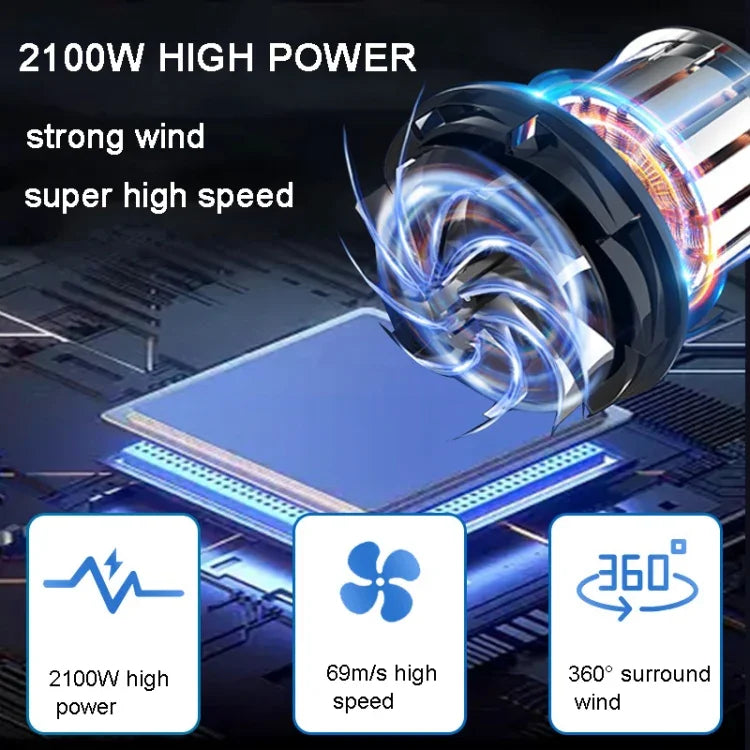 Séchoir pour chien 2100W, vitesse réglable en continu, séchoir à poils pour animaux de compagnie, souffleur d'eau pour animaux, prise britannique 220V, prise européenne 220V, prise australienne 220V, prise américaine 110V