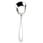 Petite cuillère 304 en acier inoxydable brillante épaissie à tête plate et fond plat, couleur acier inoxydable, or titane, or rose, colorée, noire, bleue