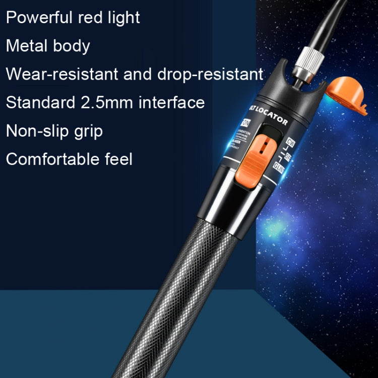 Stylo test lumière rouge fibre optique source lumière rouge à travers stylo optique détection fibre optique, 5 mW, 10 mW, 20 mW, 30 mW, 50 mW