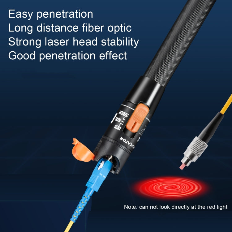 Stylo test lumière rouge fibre optique source lumière rouge à travers stylo optique détection fibre optique, 5 mW, 10 mW, 20 mW, 30 mW, 50 mW
