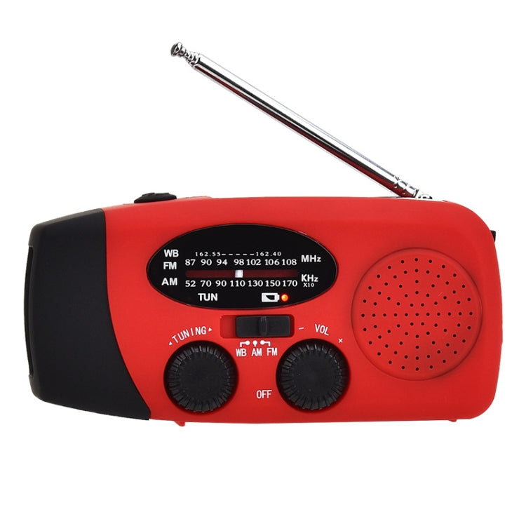 Radio portable solaire de prévention des catastrophes et d'urgence HanRongda HRD-902, HRD-902