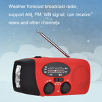 Radio portable solaire de prévention des catastrophes et d'urgence HanRongda HRD-902, HRD-902