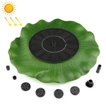 Fontaine solaire flottante Lotus Leaf pour jardin extérieur, 28cm