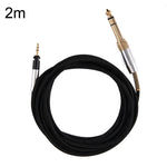Câble de mise à niveau pour casque Sennheiser HD518 / HD558 / HD598 / M40X / M50X, 1,2 m, 2 m