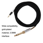 Câble de mise à niveau pour casque Sennheiser HD518 / HD558 / HD598 / M40X / M50X, 1,2 m, 2 m
