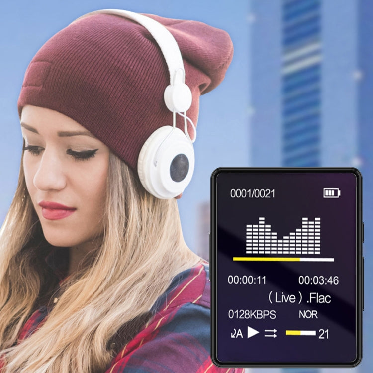 Lecteur MP3 Bluetooth 5.0, enregistreur ebook MP4 Walkman, sans carte mémoire, 8 Go, 16 Go, 32 Go, 64 Go, 128 Go