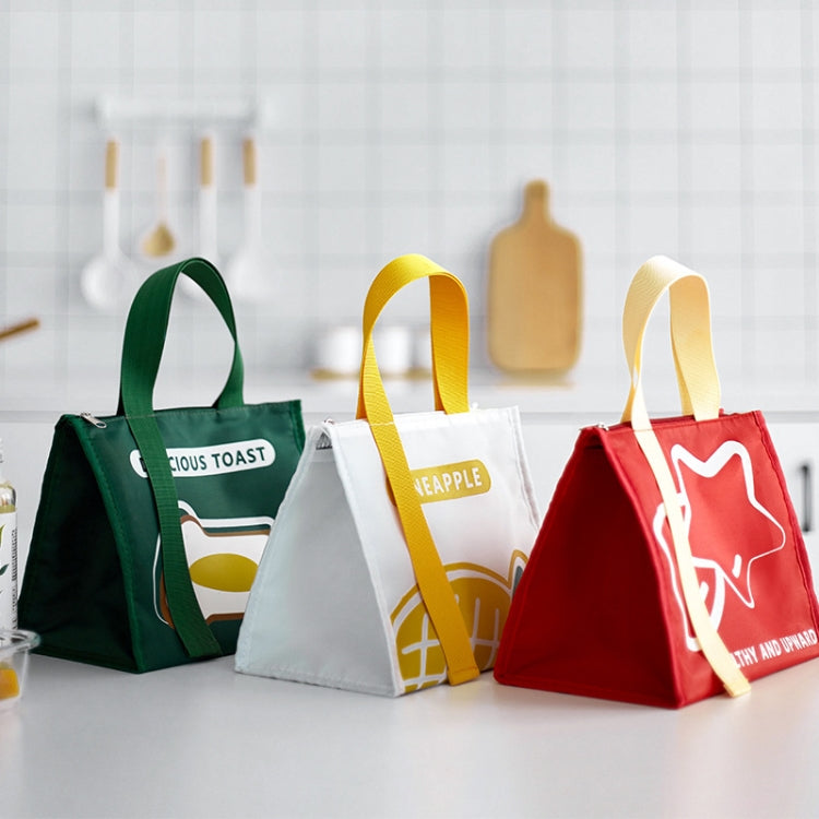 Sac à lunch portable Étudiant Simple Épaissi Imperméable Sac Isotherme Bento