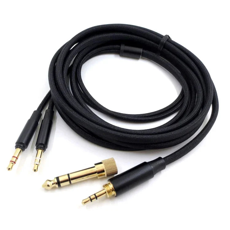 Câble casque équilibré Beyer T1 (2e/3e génération) T5 / Amiro, adaptateur 3,5 mm+6,35 mm, prise XLR 4 cœurs