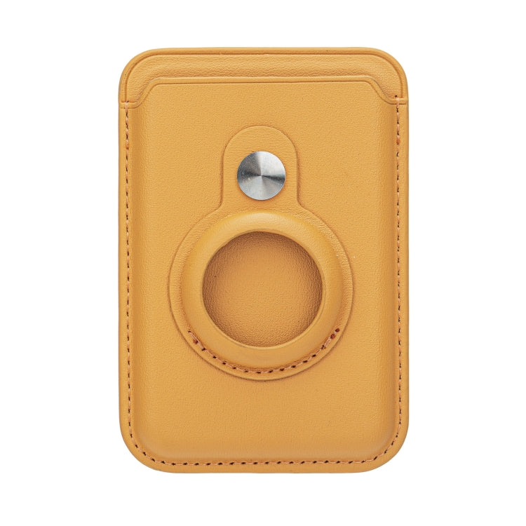 Pour AirTag 2e génération / AirTag 1re génération, Clip de carte en fibre de positionnement, Housse de protection antivol pour traqueur de carte, Magnétique