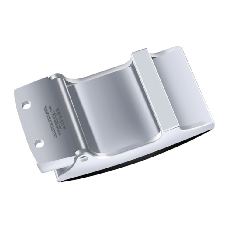 Boucle de ceinture intelligente multifonctionnelle pour personnes âgées, traceur GPS anti-perte, gris, argent