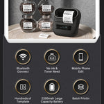 Imprimante d'étiquettes thermiques Bluetooth Phomemo M220 pour bijoux et vêtements, M220
