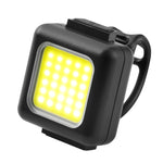 Lampe COB à perles mini pour VTT, rechargeable USB, étanche, lampe de vélo de route, phare blanc, feu arrière rouge, phare blanc + feu arrière rouge