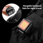 Lampe COB à perles mini pour VTT, rechargeable USB, étanche, lampe de vélo de route, phare blanc, feu arrière rouge, phare blanc + feu arrière rouge