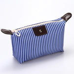 Trousse de toilette rayée, Sac de voyage pliable