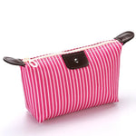 Trousse de toilette rayée, Sac de voyage pliable