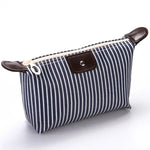 Trousse de toilette rayée, Sac de voyage pliable