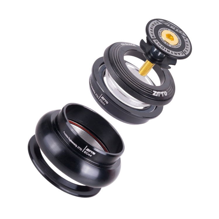 Jeu de direction de vélo ZTTO ZS44 EC44 CNC 11/8"-11/2" tube conique fourche avant, 4444T