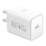 Chargeur rapide ROMOSS PD20W pour Apple/Huawei et Xiaomi, prise CN, port unique