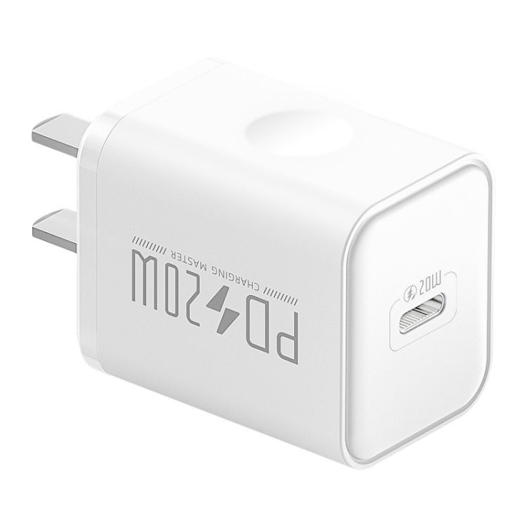 Chargeur rapide ROMOSS PD20W pour Apple/Huawei et Xiaomi, prise CN, port unique