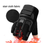 Gants de protection demi-doigts en silicone antidérapants pour sports de plein air, taille unique