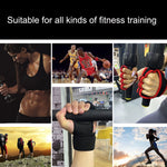 Haltérophilie Haltère Barre Horizontale Anti-ampoule Anti-dérapant Poignet Fitness Gants à Quatre Doigts, M, L, XL