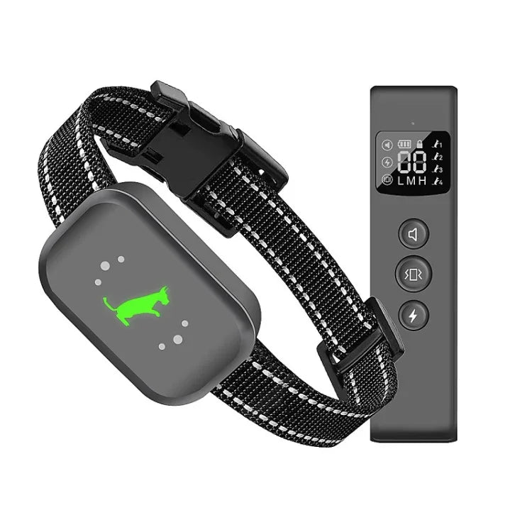 Dresseur de chiens intelligent étanche à décharge électrique, télécommande rechargeable, anti-aboiements