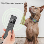 Dresseur de chiens intelligent étanche à décharge électrique, télécommande rechargeable, anti-aboiements